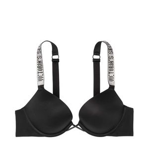 VICTORIA SECRET SHINE STRAP BRA !